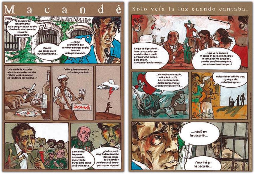 Flamenco y cómic